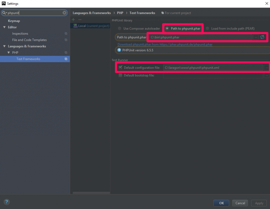 Configurer PhpUnit sur PhpStorm - Developpeur / integrateur web (Growth ...